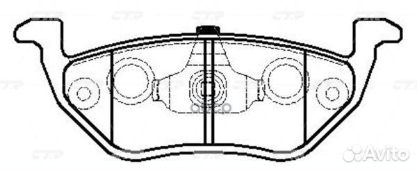 Колодки тормозные ford maverick/mazda tribute 2