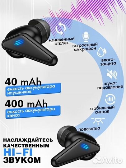 Беспроводные наушники TWS