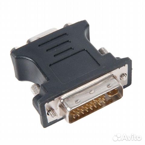Переходник DVI-I-VGA Cablexpert A-DVI-VGA-BK, 29M