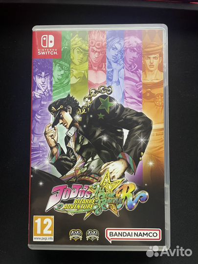 Картидж jojo bizarre adventure для nintendo switch