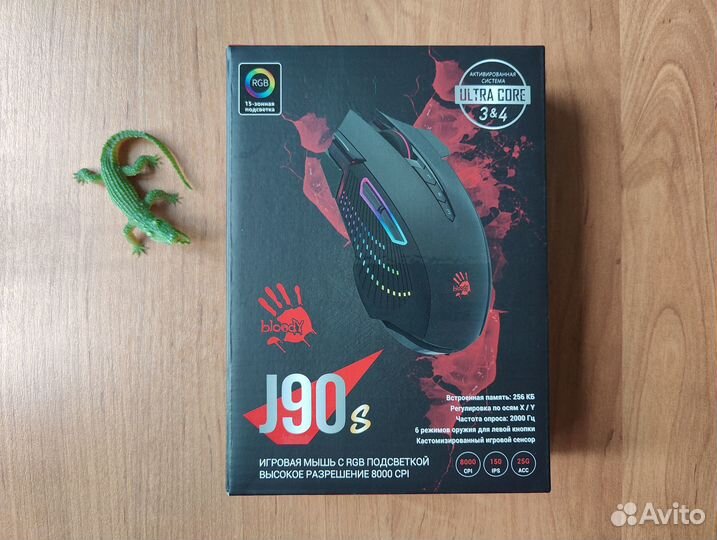 Игровая мышь A4Tech Bloody J90s - Новая
