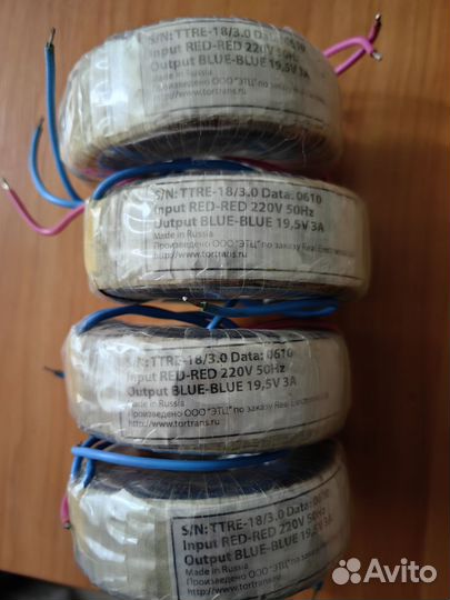 Трансформатор тороидальный 19.5v 3a