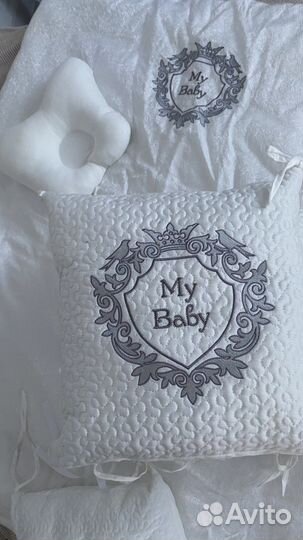 Бортики в кроватку новые