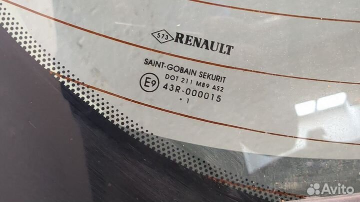 Крышка багажника Renault Megane 3, 2011