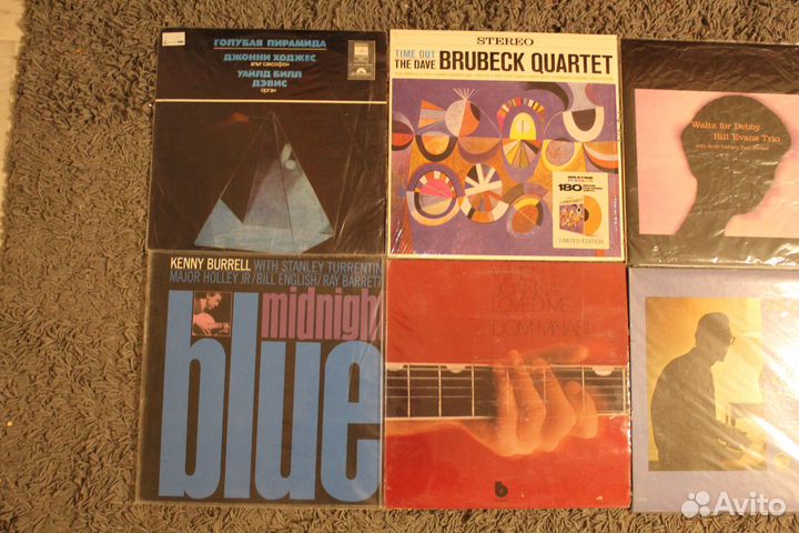 Виниловые пластинки Джаз (Часть 1)
