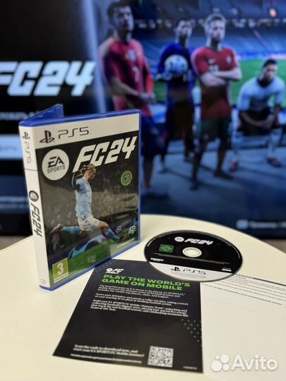 Диск FC24 для PS5