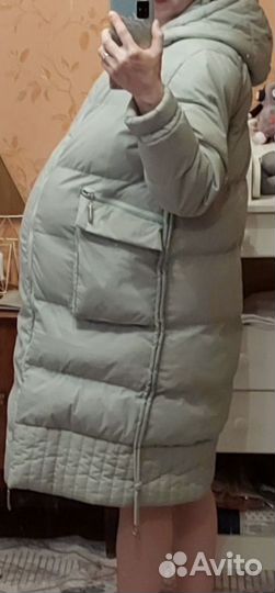 Пуховик для беременных 42 б/у