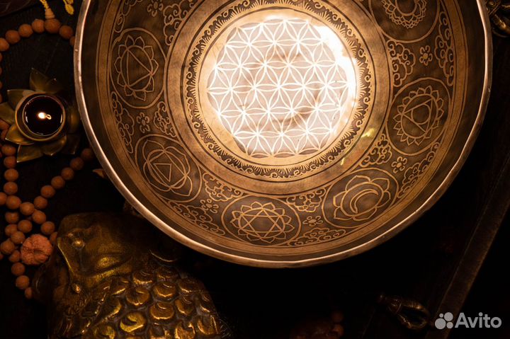 Поющая чаша Ething Carving-sbec 305 G#