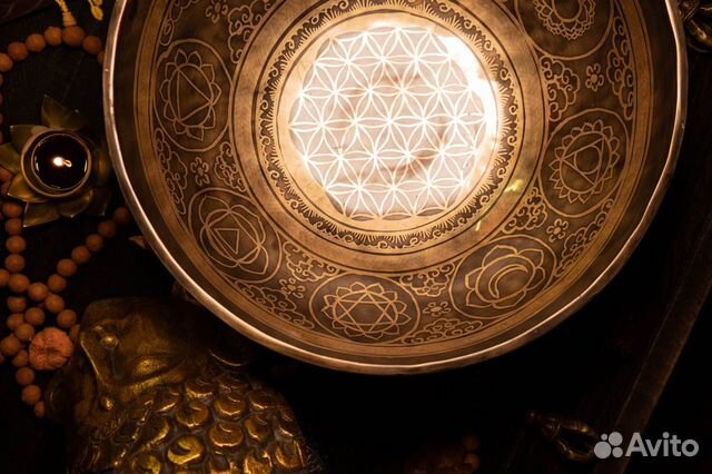 Поющая чаша Ething Carving-sbec 305 G#