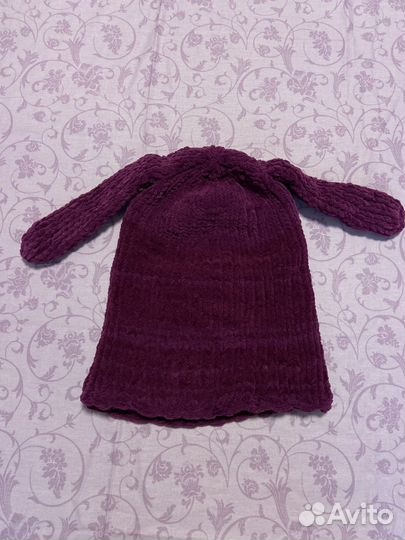 Балаклава вязаная женская