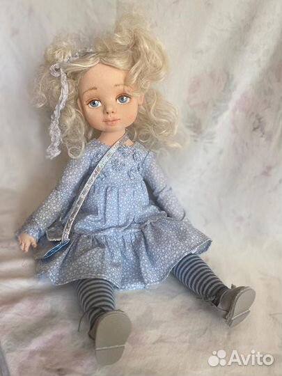 Текстильная интерьерная кукла