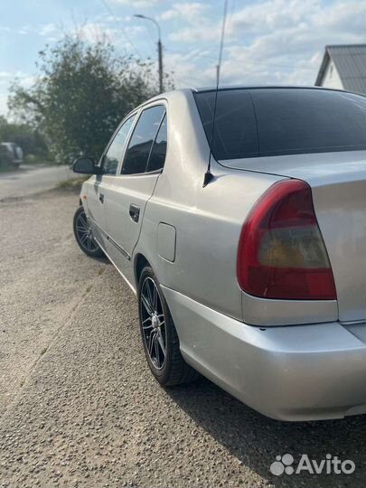 Hyundai Accent 1.5 AT, 2005, 237 706 км