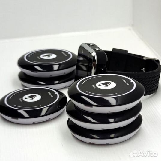 Кнопка вызова и часы пейджер официанту персоналу