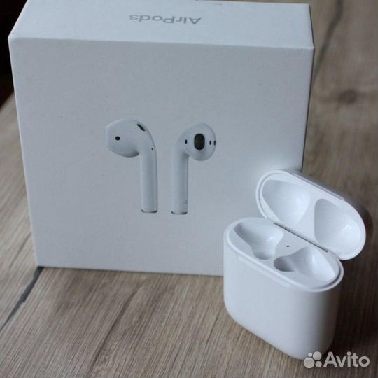 Беспроводные наушники apple airpods 2
