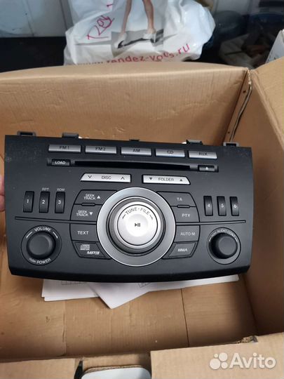 Штатная магнитола mazda 3 bk