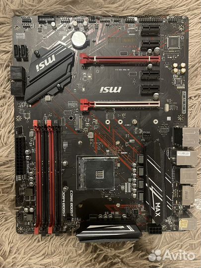 Материнская плата msi b450 gaming plus max