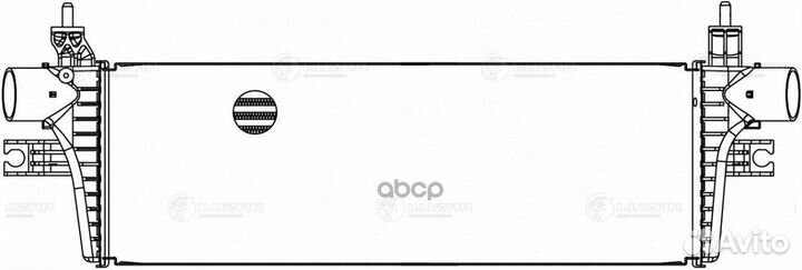 Онв (радиатор интеркулера) для а/м Toyota Hilux