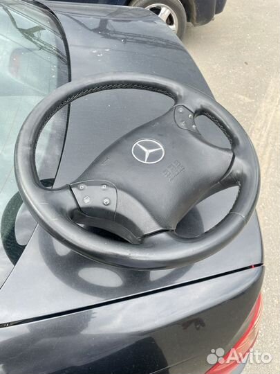 Руль с подушкой от w211 рест