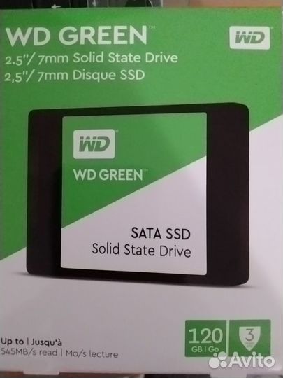 SSD диски Kingston, Adata, WD Green 2.5