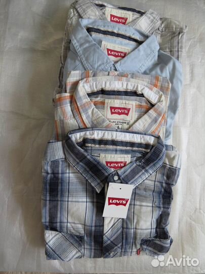 Мужская рубашка levi strauss размер L