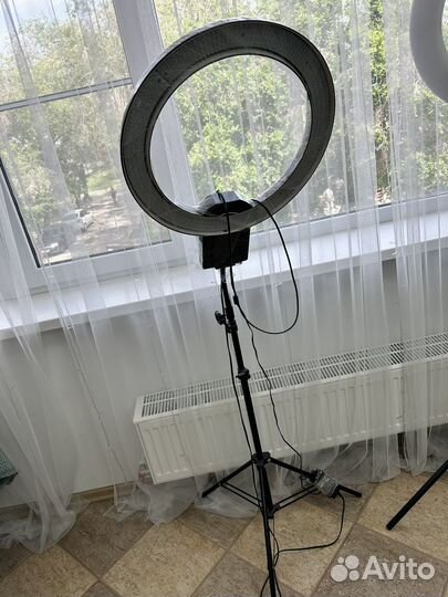 Кольцевая лампа 45 см