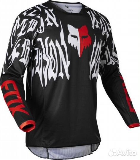 Мотоджерси Fox 180 Peril Jersey (Black/Red)