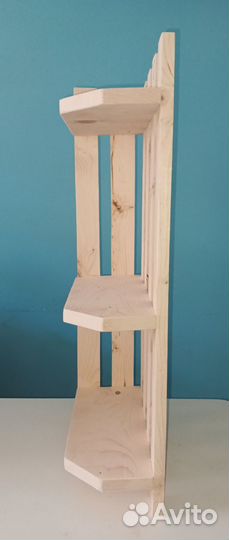 Деревянная полочка в баню/ сауну