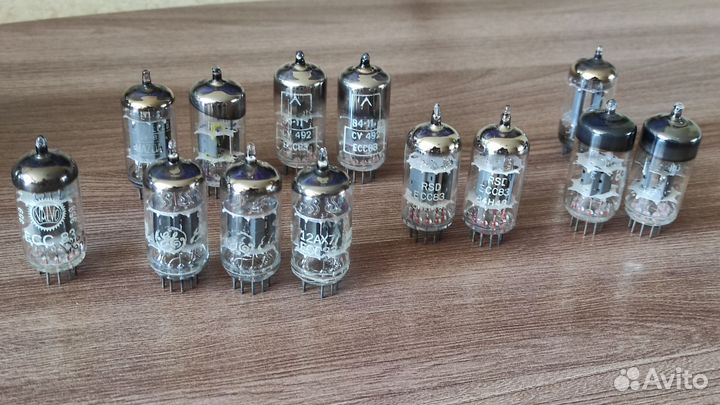 Лампы ECC83 (12AX7)