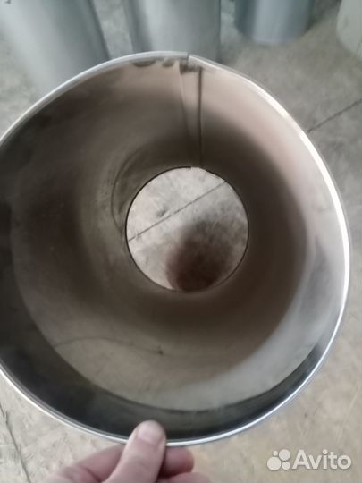 Вазон кашпо полированный 230х470