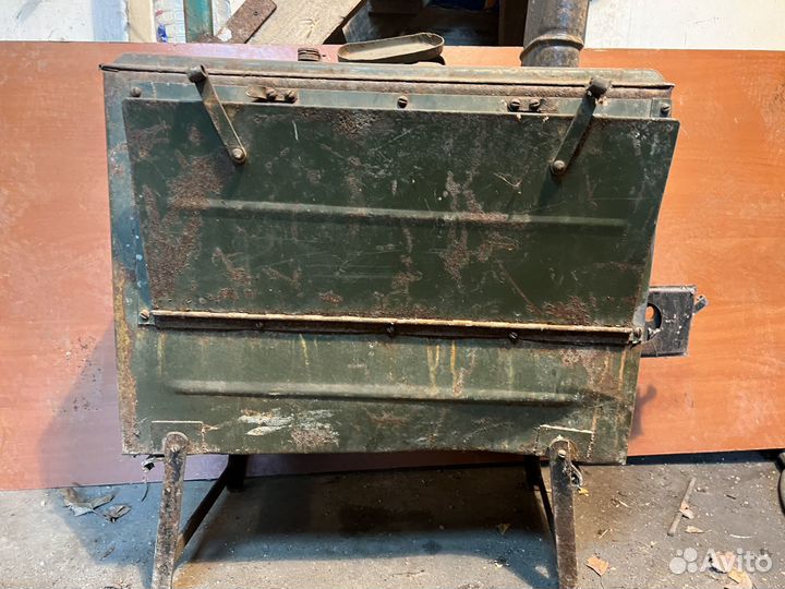 Армейская печка походная с духовкой