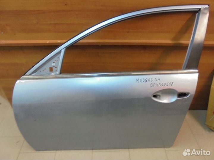 Mazda 6 GH 2008 г Дверь передняя левая б. у