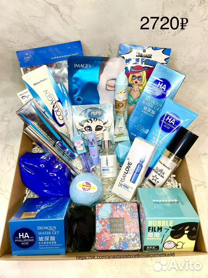 Подарочный Набор косметики, бьюти бокс косметики