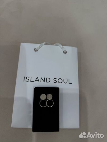 Серьги island soul
