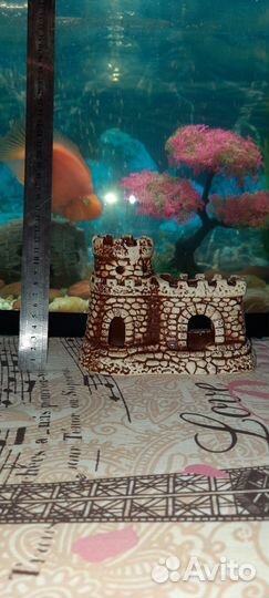 Декорации для аквариума корабль