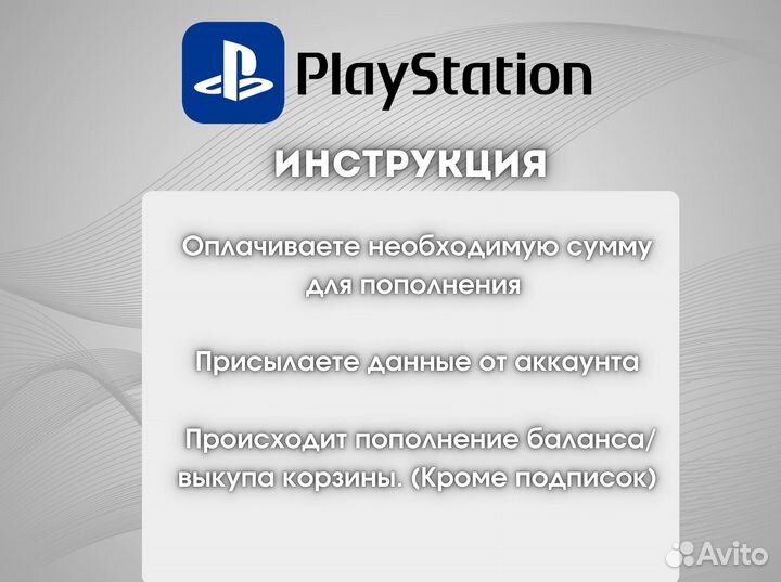 Карта пополнения Playstation Турция 2500 TL лир