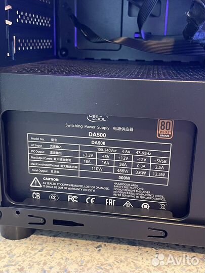 Игровой пк RTX 3060/Ryzen 3