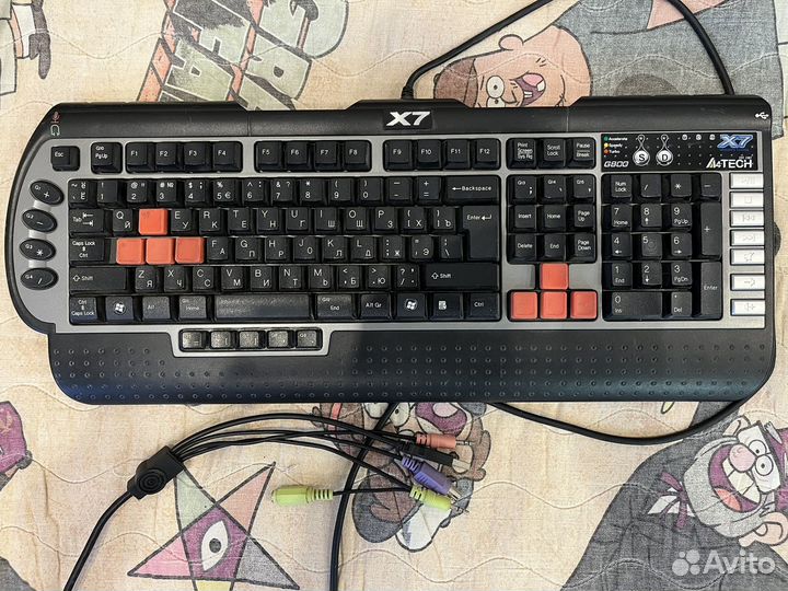 Игровая клавиатура A4tech X7