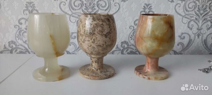 Бокалы из оникса