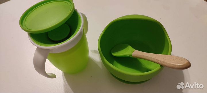 Силиконовая посуда для малышей Munchkin