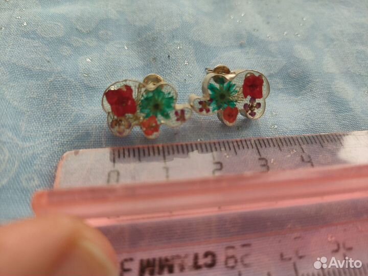 Набор кулон + серьги