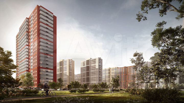 1-к. квартира, 33,1 м², 16/22 эт.