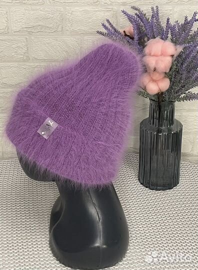 Шапка из ангоры Италия