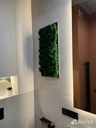 Панно из стабилизированного мха