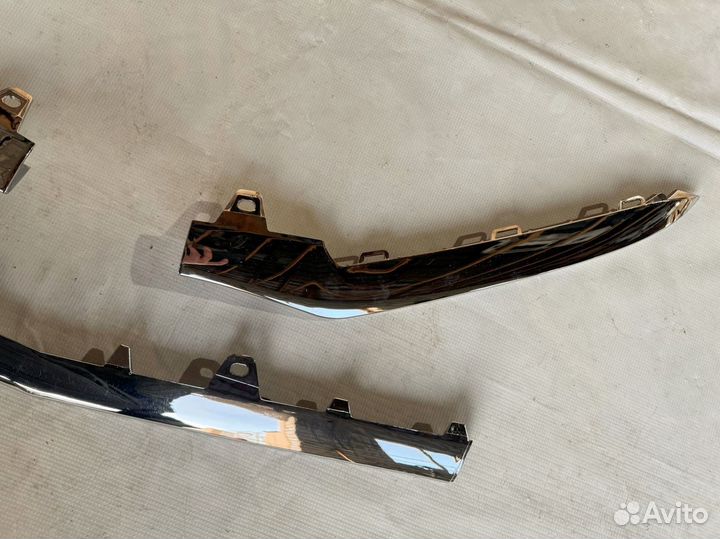 Накладки хромированные Mercedes Benz W212