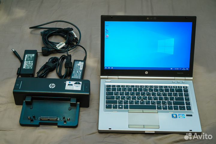 Ноутбук HP Elitebook 8470p + докстанция