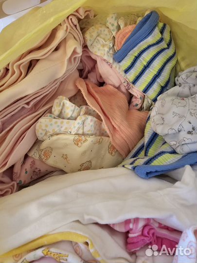 Большой пакет вещей для девочки