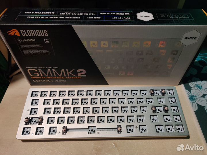 Клавиатура glorious gmmk 2 compact barebones