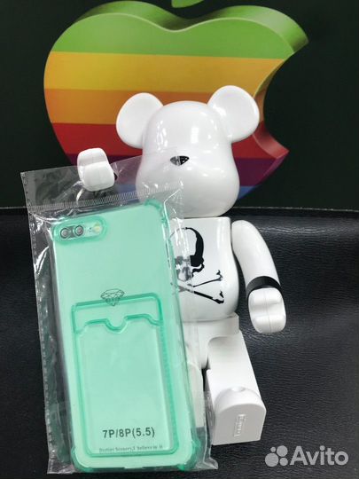 Чехол с карманом для карт iPhone 7Plus / 8Plus