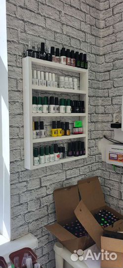 Полка для гель лаков