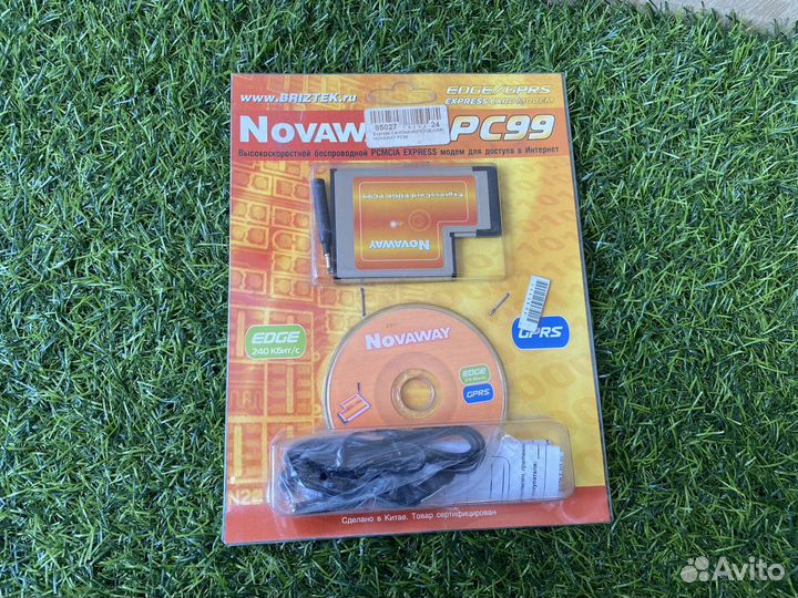 Модем edge/GSM/gprs Novaway PC99 express card